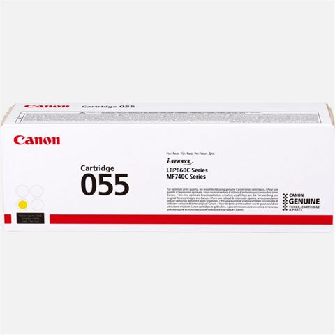 Canon Toner CRG-055 Yellow