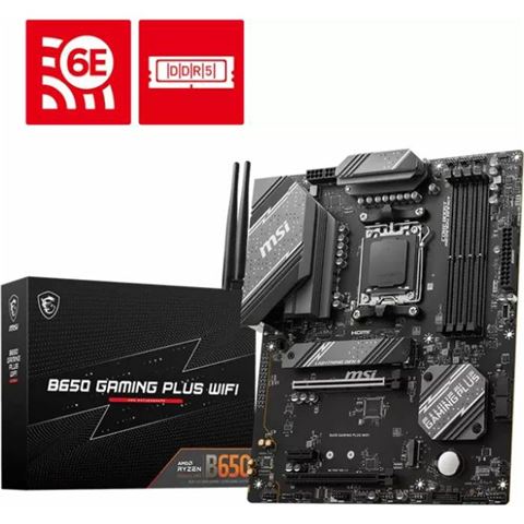 MSI MBO AM5 B650 gaming plus WIFI
