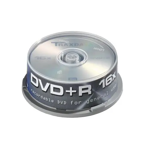 TRAXDATA OPTIČKI MEDIJ DVD+R 16X CAKE 25-0
