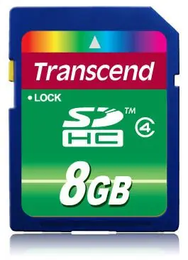 Memorijska kartica Transcend SD 8GB HC Class 4-0