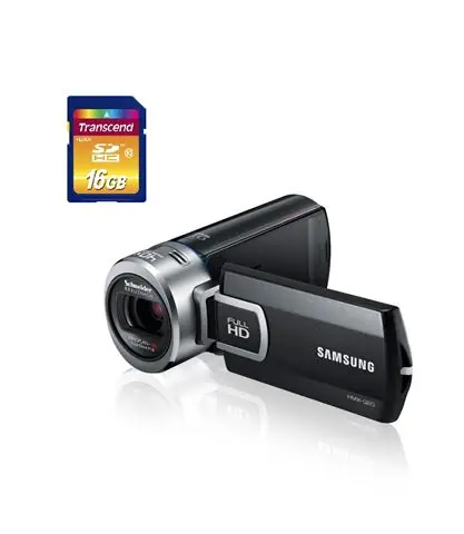 SAMSUNG kamera HMX-Q20BP/EDC + 16GB SD kartica-0