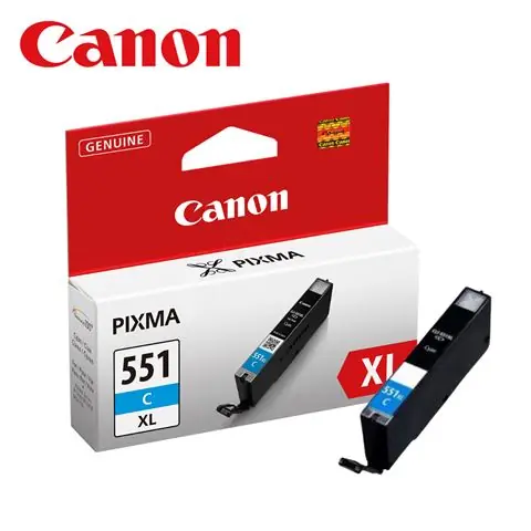 Tinta Canon CLI-551 XL Cyan-0
