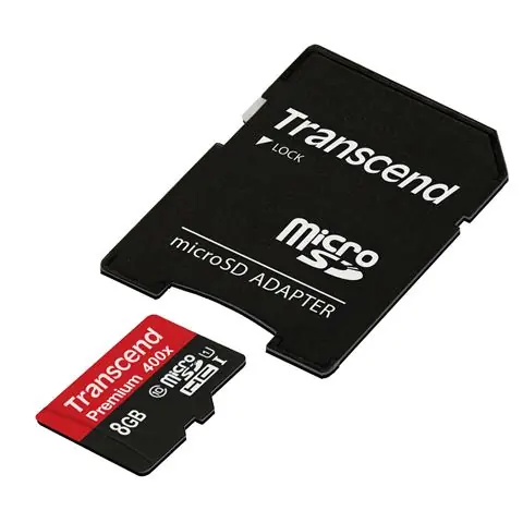 Memorijska kartica Transcend  SD MICRO 8GB HC Class 10 U1 + ad TS-0