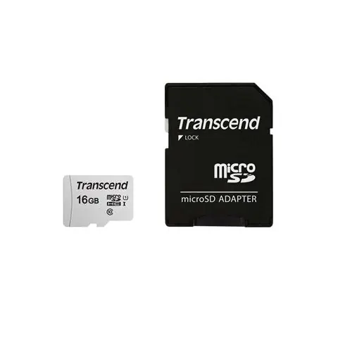 Memorijska kartica Transcend SD MICRO 16GB HC Class UHS 1 + SD adapter-0