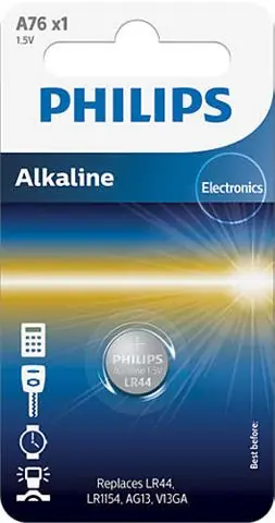 PHILIPS baterija A76/01B-0