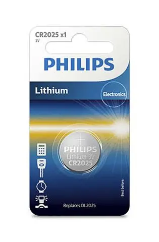 PHILIPS baterija CR2025/01B-0