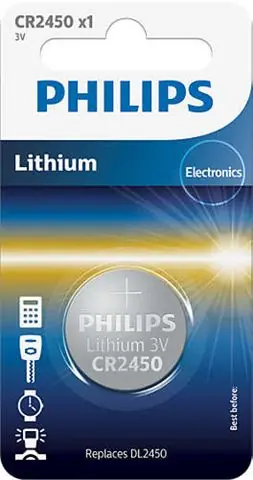 PHILIPS baterija CR2450/10B-0