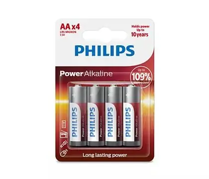 PHILIPS baterija LR6P4B/10-0
