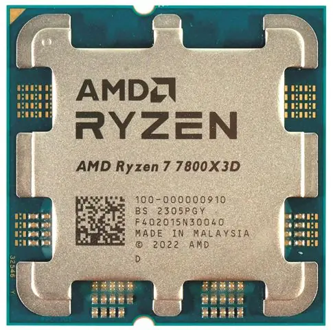 CPU AMD Ryzen 7 7800X3D TRAY-0