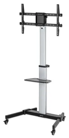 Manhattan Aluminum TV Cart, 37" to 86" TV up to 50 kg-0