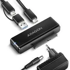AXAGON ADSA-FPX USB CM -> SATA 6G, 2,5"/3,5" HDD/SSD, C->A Adapter-0