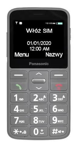 MOB Panasonic KX-TU160 EXG sivi + punjač-0