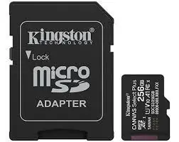 MEM SD MICRO 256GB Kingston Canvas Select Plus + Adapter SDCS3/256GB-0
