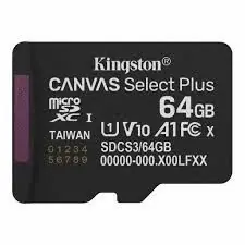 MEM SD MICRO 64GB Kingston Canvas Select Plus SDCS3/64GBSP-0