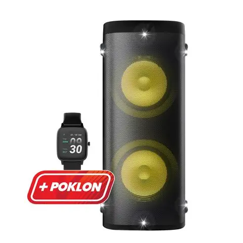 VIVAX karaoke zvučnik BS-1000 + Life fit 3-0