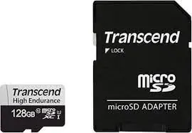 MEM SD MICRO 128GB HC Class UHS-I U3 V30 Transcend TS128GUSD350V-0