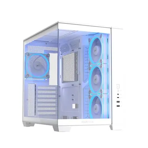 KUĆIŠTE ASUS A32 PLUS TG ARGB WHITE-0