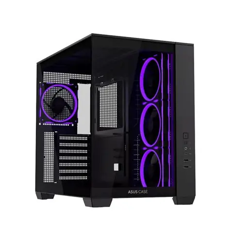 KUĆIŠTE ASUS A32 PLUS TG ARGB BLACK-0
