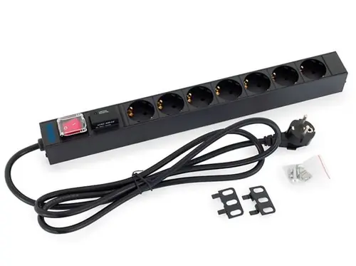 Triton razvodni panel 19" 7xšuko RAB-PD-X12-A1-0