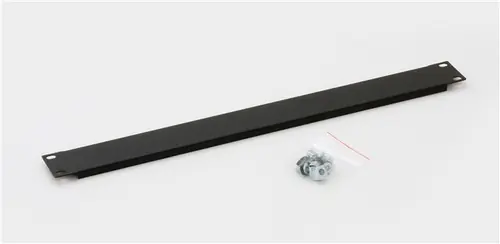 Triton blanking panel 1U, crni, RAB-ZP-X01-A1-0