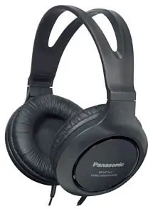 PANASONIC slušalice RP-HT161E-K crne, naglavne-0