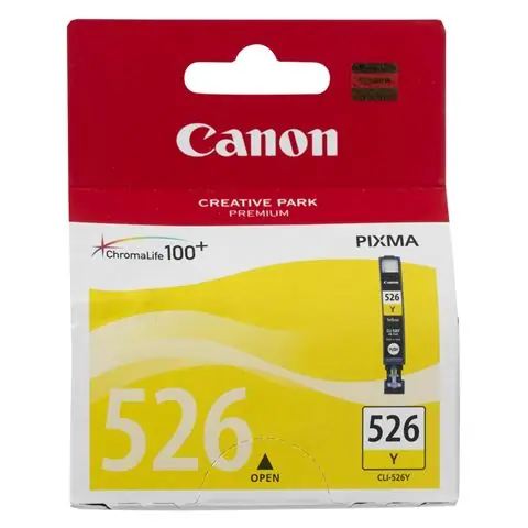 Tinta CANON CLI-526 Y Yellow-0