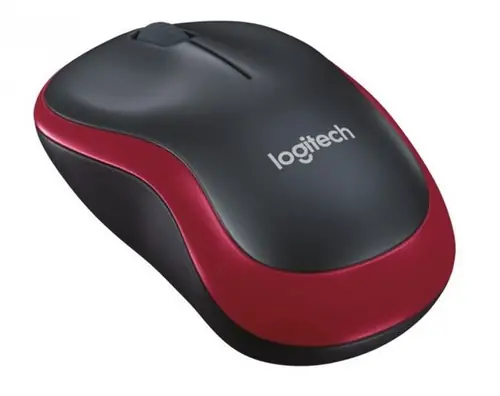 Miš bežični Logitech M185 Red-0