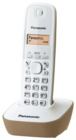 PANASONIC telefon bežični KX-TG1611FXJ bež-0