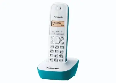 PANASONIC telefon bežični KX-TG1611FXC plavi-0
