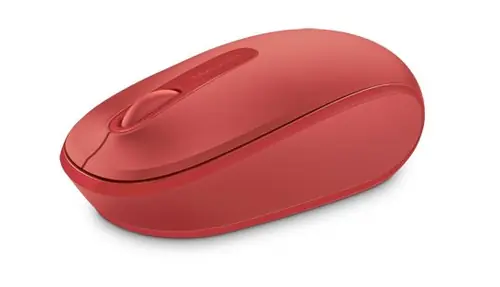 Microsoft Wireless Mobile Mouse 1850 Flame Red V2, U7Z-00034-0