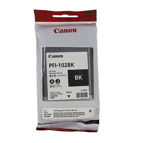 Tinta Canon PFI-102BK-0