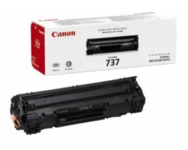 Toner Canon CRG-737 BK-0