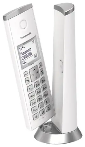 PANASONIC telefon bežični KX-TGK210FXW bijeli-0