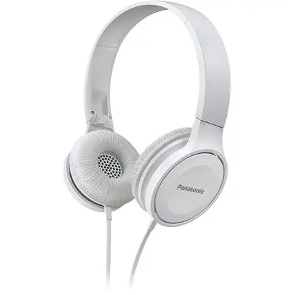 PANASONIC slušalice RP-HF100ME-W bijele, naglavne, mikrofon-0