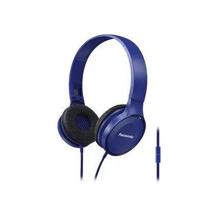 PANASONIC slušalice RP-HF100ME-A plave, naglavne, mikrofon-0