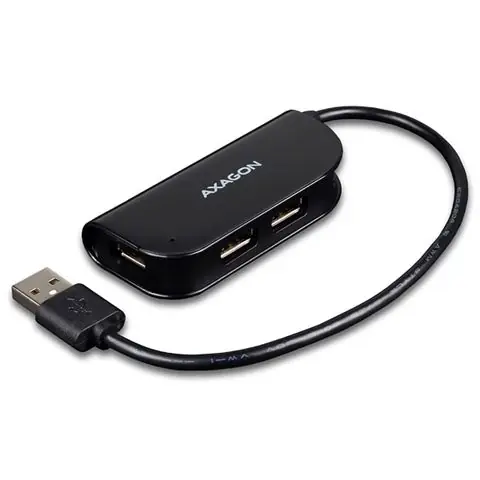 AXAGON HUE-X4B 4x USB2.0 READY Hub, Crni-0