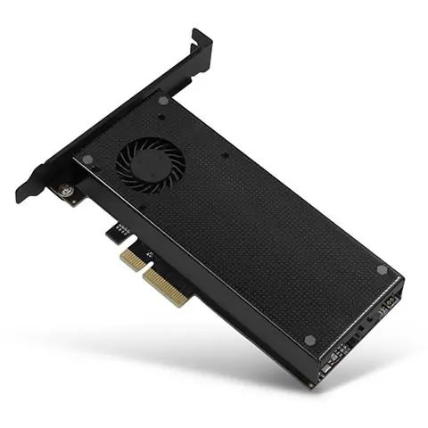 AXAGON PCEM2-DC PCI-E 3.0 x16-DUAL M.2 SSD(NVMe + SATA),sa hladnjakom-0