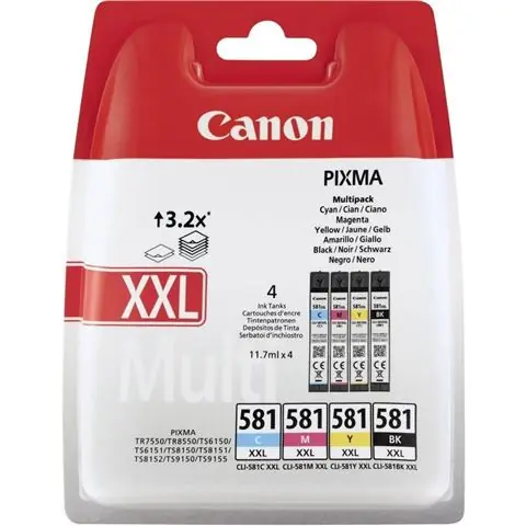 Tinta Canon CLI-581 XXL CMYK multipack-0