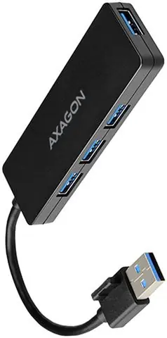AXAGON HUE-G1A 4 x USB3.2 Gen1 USB HUB SLIM-0