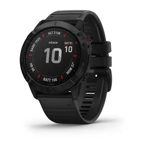 Garmin fenix 6X PRO crni s crnim remenom-0