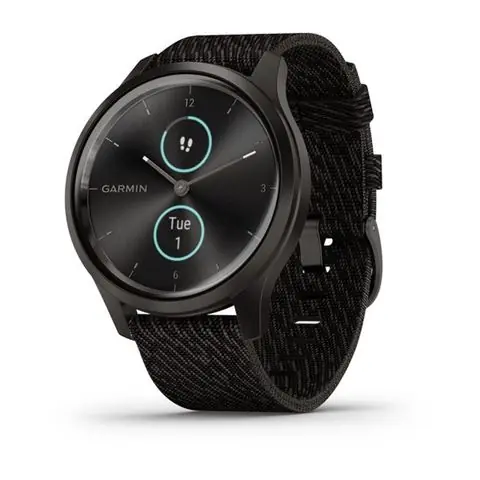 Garmin Vivomove Style Slate Black Pepper nylon-0