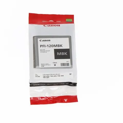 Tinta Canon PFI-120 MBK Matt Black-0