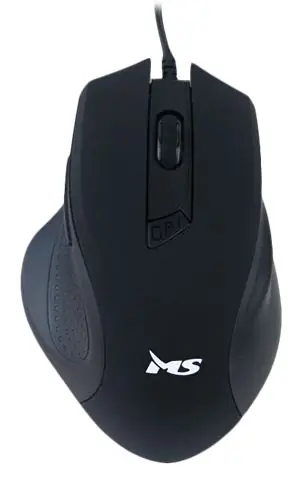 MS FOCUS C115 žičani miš crni-0