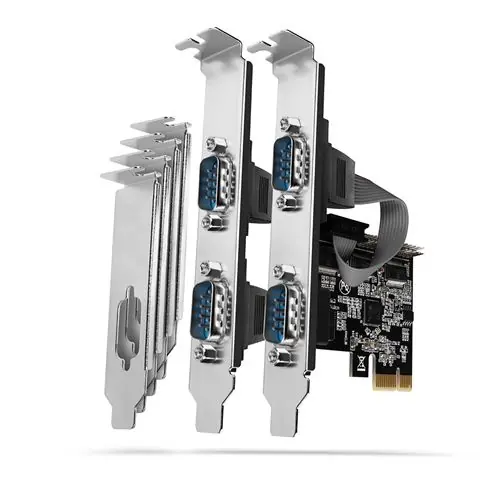 AXAGON PCEA-S4N PCI-Express Adapter 4x Serial Port+LP limić-0