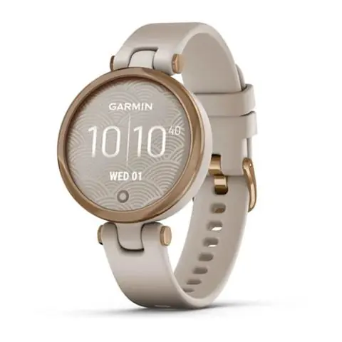 Garmin Lily Sport Rose Gold Light Sand silikonski remen-0