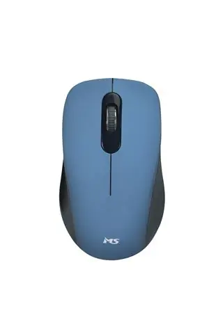 MS FOCUS M123 plavi bežični miš-0