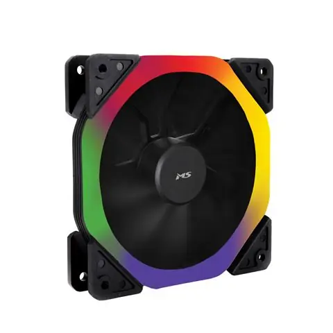 MS FREEZE A305 single ring LED ventilator-0