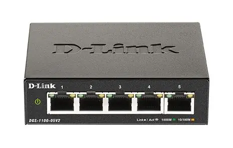 D-link Switch websmart ,DGS-1100-05V2/E-0