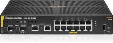 NET HP SWITCH ARUBA CX 6000 12G 2SFP POE+ 139W-0
