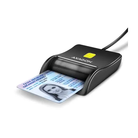 Čitač pametnih kartica AXAGON CRE-SM3N USB 2.0-0